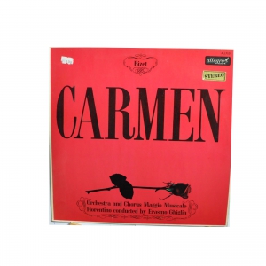 Carmen- Bizet - Orchestra And Chorus Maggio Musicale Fiorentino Conducted By Erasmo Ghiglia ‎