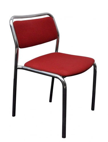 Chromowane Krzesło Skandynawskie , Vintage