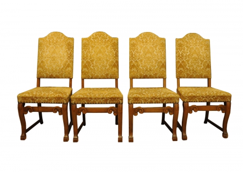 Krzesła Skandynawskie Vintage Art Deco