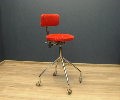 Krzesło Fryzjerskie Mercado Rehab Szwecja lata 60