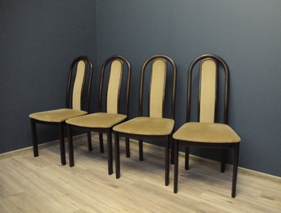 4 Krzesła Jadalniane Lubke do Kompletu