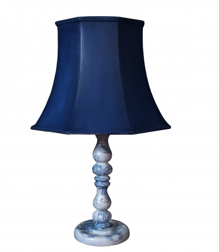 Duńska Lampa , Rękodzieło , wysokość 70 cm