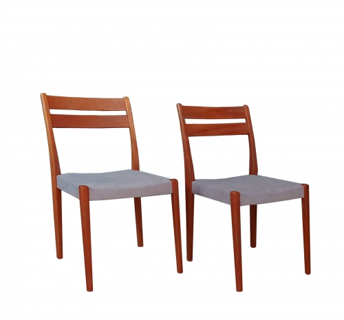 Tekowe Krzesła Svegards Markaryd Sweden, lata 60-te, 2 sztuki