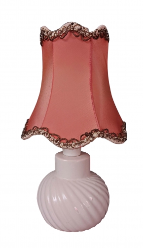 Duńska Porcelanowa Lampa Vintage