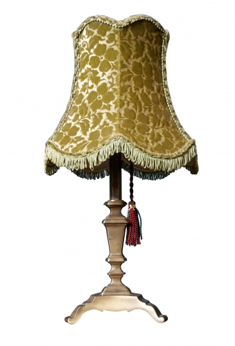 Mosiężna Lampa Gabinetowa Art Deco